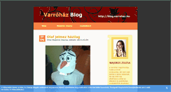 Desktop Screenshot of blog.varrohaz.hu